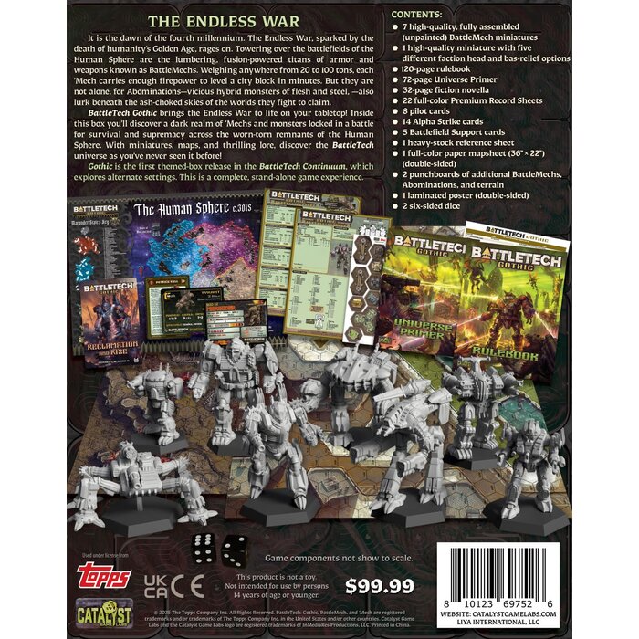 Catalyst Games Battletech: Gothic