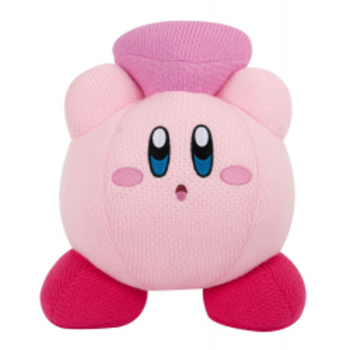 Misc Toys Knit Kirby 15" Plush - Kirby with Friend Heart
