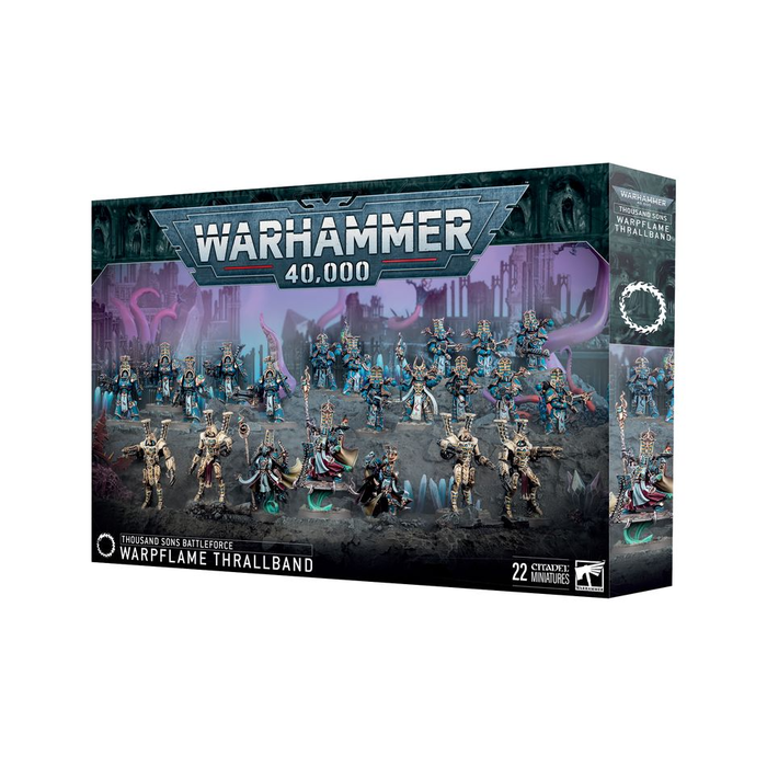 Games Workshop Warhammer 40K: Chaos Space Marines (Thousand Sons) - Warpflame Thrallband