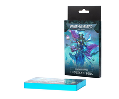 Games Workshop Warhammer 40K: Chaos Space Marines (Thousand Sons) - Datasheet Cards