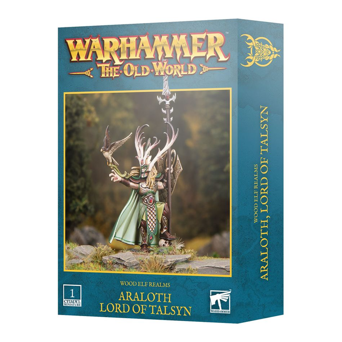 Games Workshop Warhammer The Old World: Wood Elf Realms - Araloth, Lord of Talsyn
