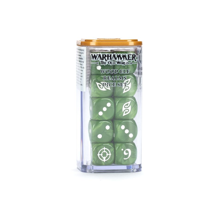 Games Workshop Warhammer The Old World: Wood Elf Realms - Dice Set
