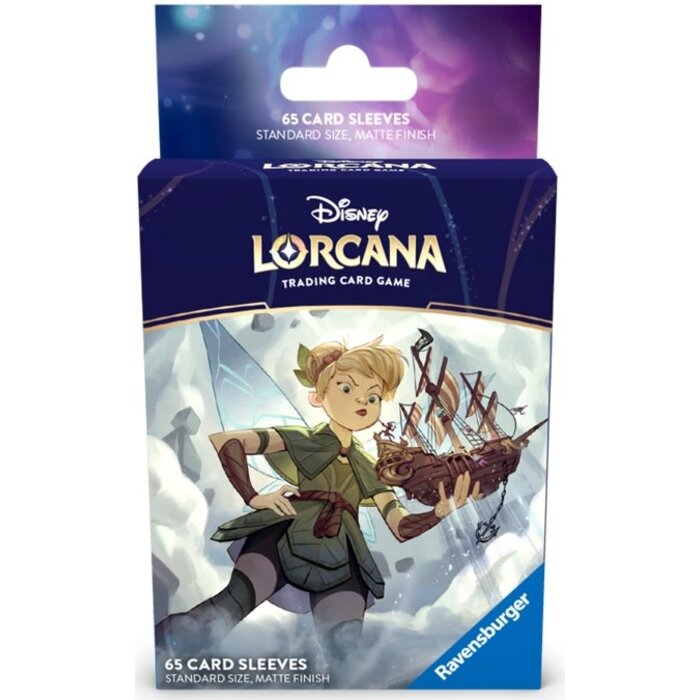 Ravensburger Sleeves - 66x91mm (Standard CCG) Lorcana Deck Protector 65/pack - Tinkerbell