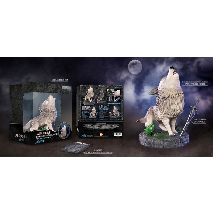 First 4 Figures Dark Souls - The Great Grey Wolf Sif Figure