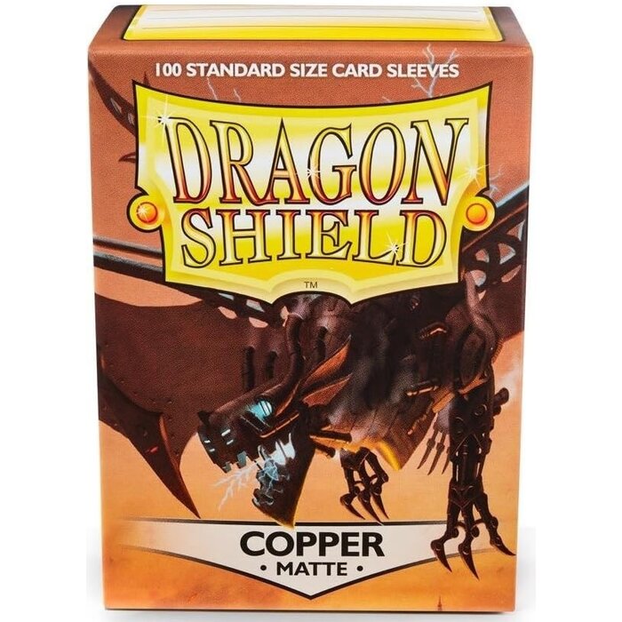 Arcane Tinmen Sleeves - 63x88mm - Dragon Shield - 100/pk - Matte - Copper