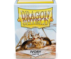 Arcane Tinmen Sleeves - 63x88mm - Dragon Shield - 100/pk - Matte - Ivory