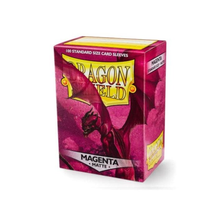 Arcane Tinmen Sleeves - 63x88mm - Dragon Shield - 100/pk - Matte - Magenta