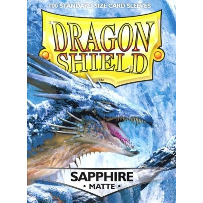 Arcane Tinmen Sleeves - 63x88mm - Dragon Shield - 100/pk - Matte - Sapphire