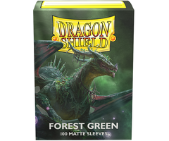 Arcane Tinmen Sleeves - 63x88mm - Dragon Shield - 100/pk - Matte - Forest Green