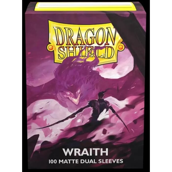 Arcane Tinmen Sleeves - 63x88mm - Dragon Shield - 100/pk - Dual Matte - Wraith