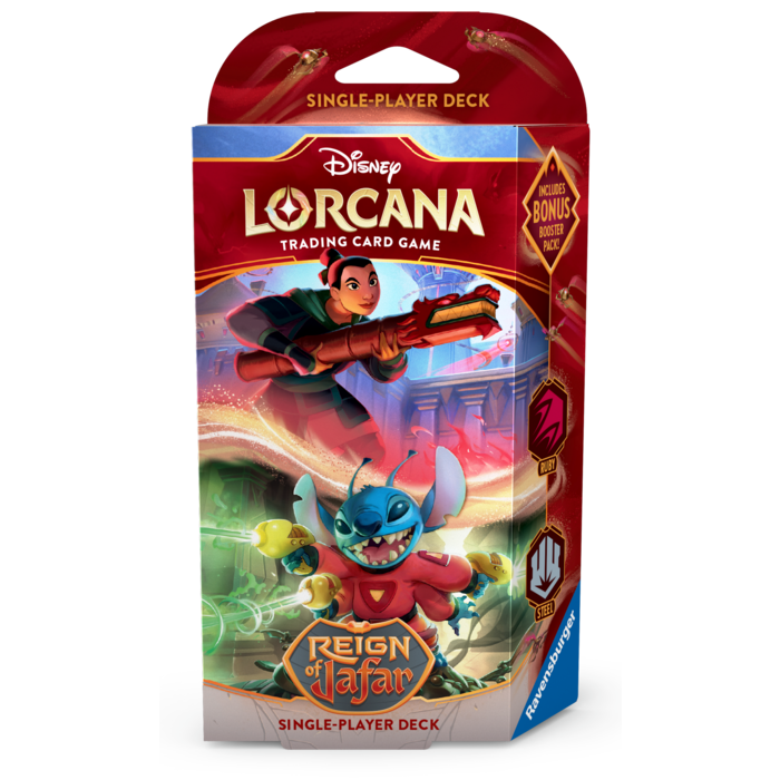 Ravensburger Disney Lorcana TCG Reign of Jafar Starter Deck -
