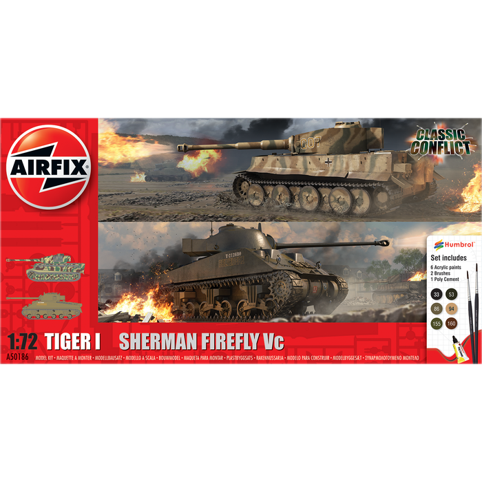 AirFix Tiger I vs Sherman Firefly Vc - 1:72 Scale