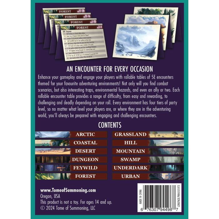 Misc RPGs The Deck of Encounters