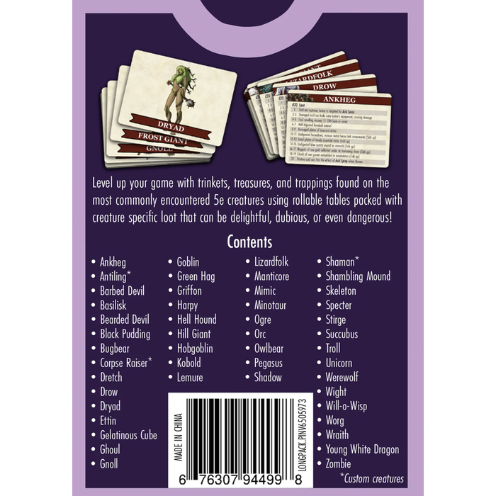 Misc RPGs The Deck of Loot -