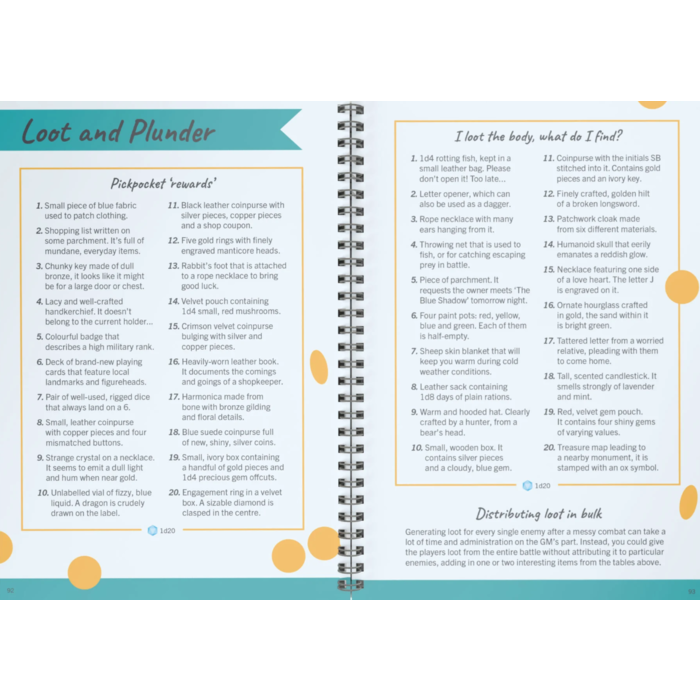 Misc Board Games Roll & Play: The Game Master's Fantasy Toolkit