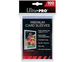 Ultra Pro Sleeves - 2 1/2" x 3 1/2" - Ultra Pro Premium - 100/pk (Platinum Series, Standard CCG)