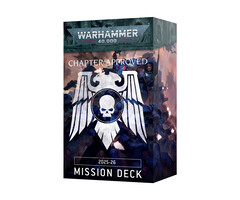 Games Workshop Warhammer 40K: Mission Pack - Chapter Approved: Mission Deck 2025-2026 (10th Edition)