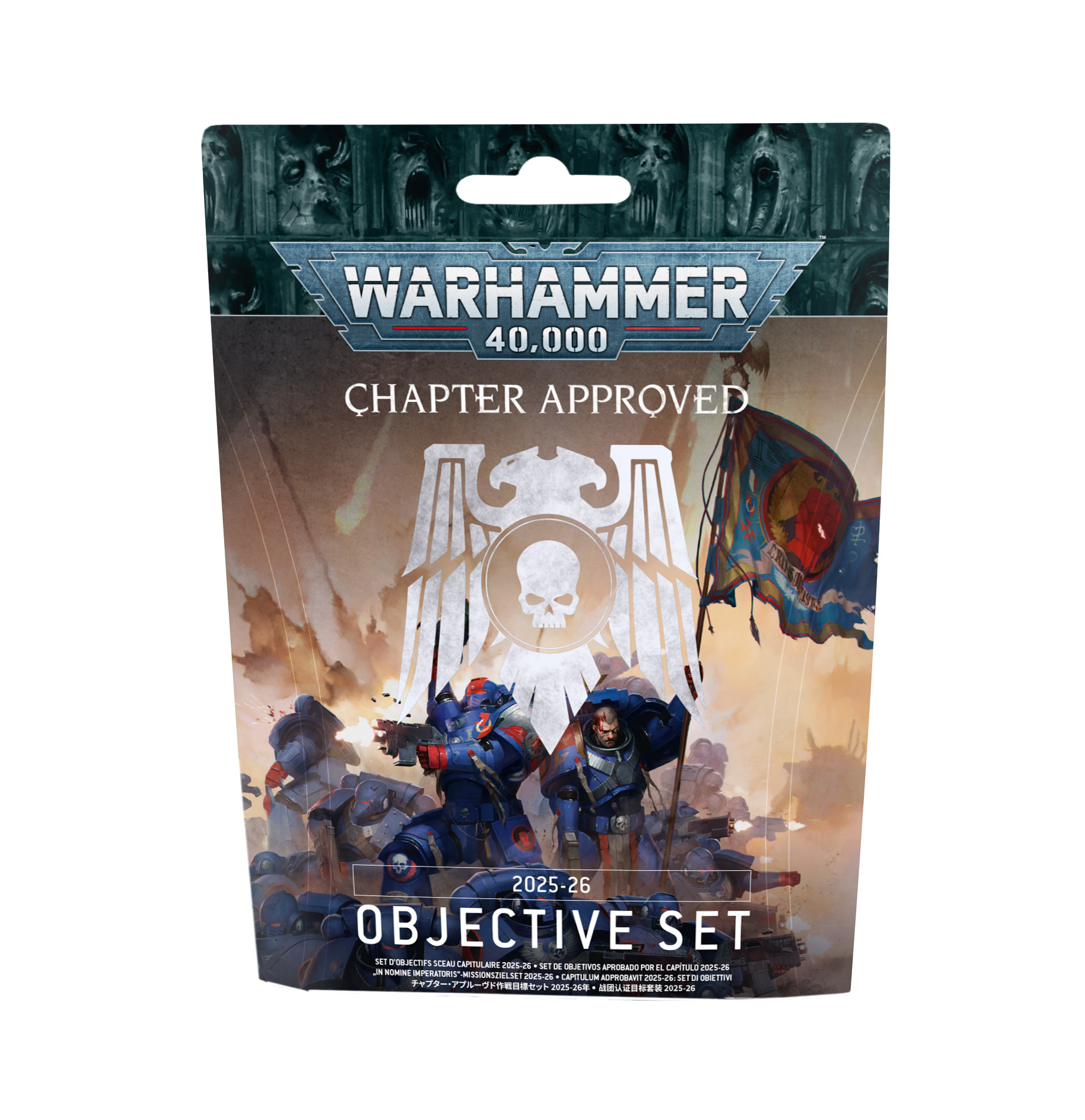 Games Workshop Warhammer 40K: Mission Pack - Chapter Approved: Objectives Set 2025-2026 (10th Edition)