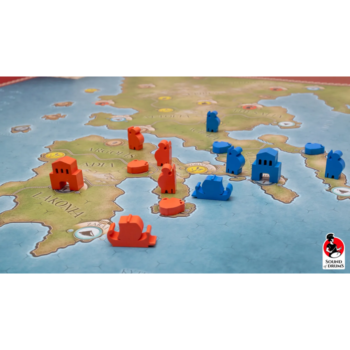 Sound of Drums History of the Ancient Seas 1: Hellas - 2nd Edition