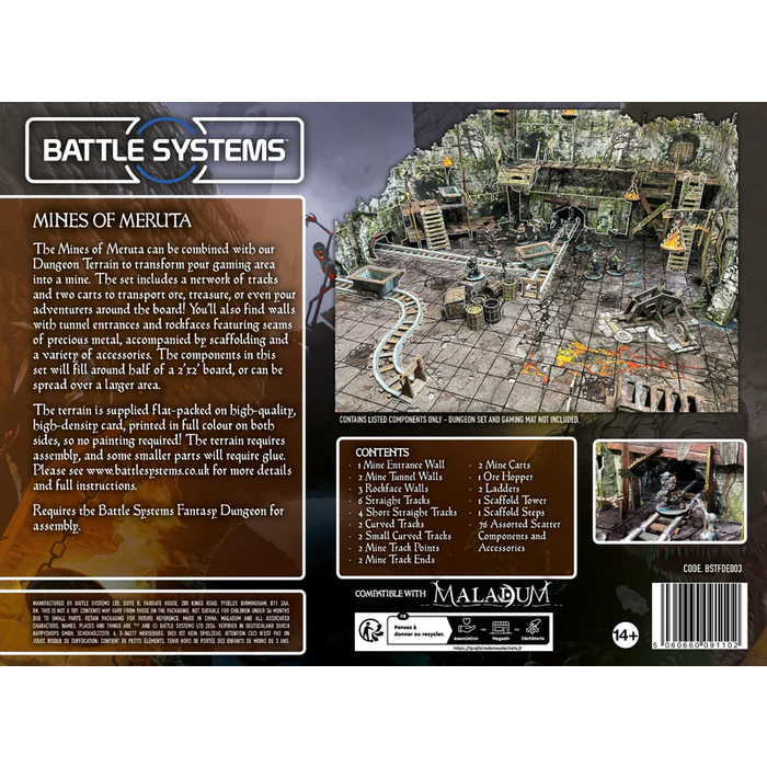 Battle Systems Battle Systems Fantasy: Mines of Meruta