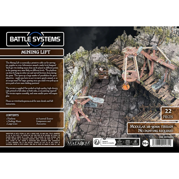 Battle Systems Battle Systems Fantasy: Mining Lift