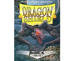 Arcane Tinmen Sleeves - 63x88mm - Dragon Shield - 100/pk - Matte - Black