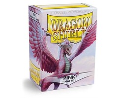 Arcane Tinmen Sleeves - 63x88mm - Dragon Shield - 100/pk - Matte - Pink