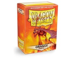 Arcane Tinmen Sleeves - 63x88mm - Dragon Shield - 100/pk - Matte - Orange