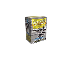 Arcane Tinmen Sleeves - 63x88mm - Dragon Shield - 100/pk - Gloss - Silver