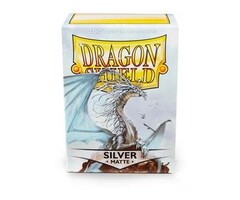 Arcane Tinmen Sleeves - 63x88mm - Dragon Shield - 100/pk - Matte - Silver