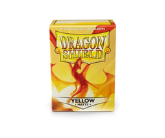 Arcane Tinmen Sleeves - 63x88mm - Dragon Shield - 100/pk - Matte - Yellow
