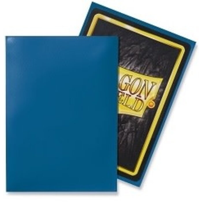 Arcane Tinmen Sleeves - 63x88mm - Dragon Shield - 100/pk - Gloss - Blue