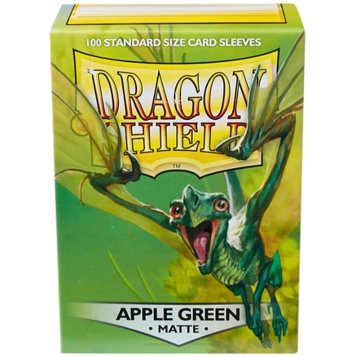 Arcane Tinmen Sleeves - 63x88mm - Dragon Shield - 100/pk - Matte - Apple Green