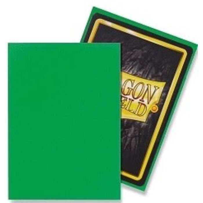 Arcane Tinmen Sleeves - 63x88mm - Dragon Shield - 100/pk - Matte - Apple Green
