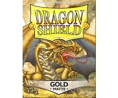 Arcane Tinmen Sleeves - 63x88mm - Dragon Shield - 100/pk - Matte - Gold
