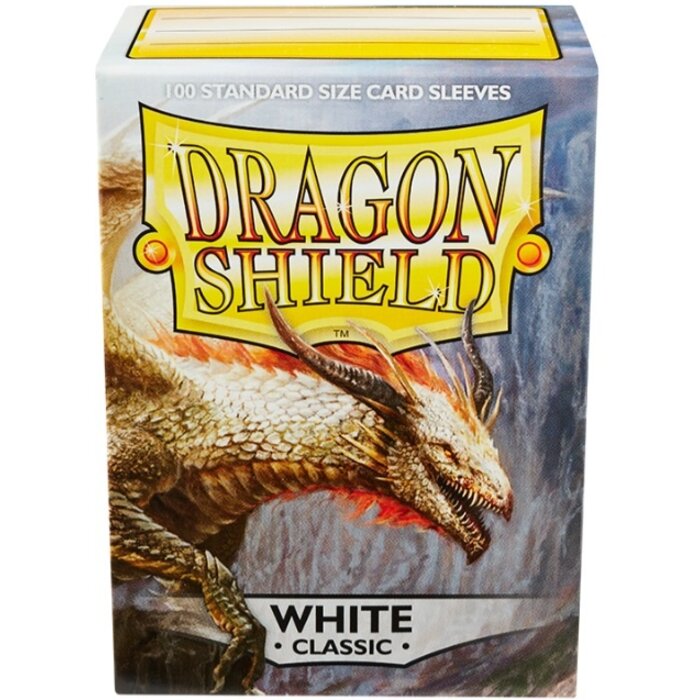 Arcane Tinmen Sleeves - 63x88mm - Dragon Shield - 100/pk - Gloss - White
