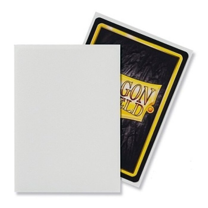 Arcane Tinmen Sleeves - 63x88mm - Dragon Shield - 100/pk - Matte - White