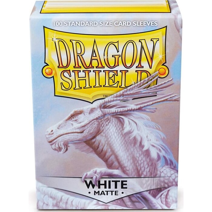 Arcane Tinmen Sleeves - 63x88mm - Dragon Shield - 100/pk - Matte - White