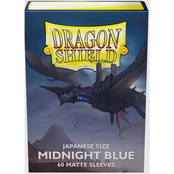 Arcane Tinmen Sleeves - 59x86mm - Dragon Shield - 60/pk - Matte - Midnight Blue