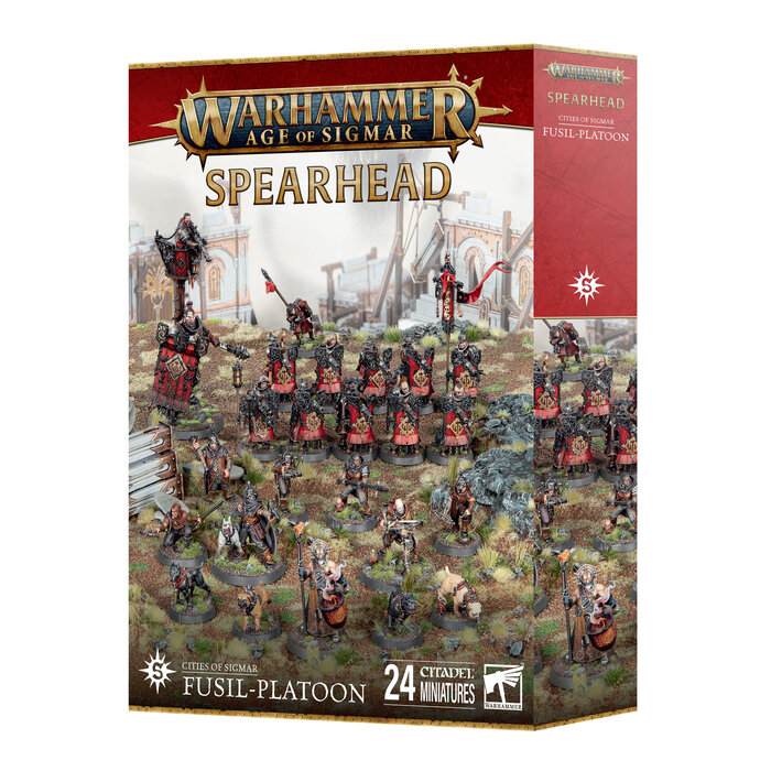 Games Workshop Warhammer Age of Sigmar: Cities of Sigmar - Spearhead - Fusil-Platoon