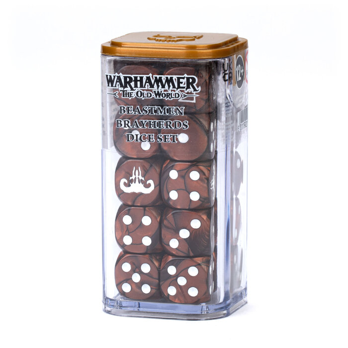 Games Workshop Warhammer The Old World: Beastmen Brayherds - Dice Set