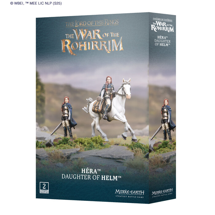 Games Workshop Lord of the Rings: Middle-Earth Strategy Battle Game - Héra Daughter of Helm