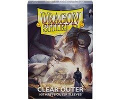 Arcane Tinmen Sleeves - 63x89mm - Dragon Shield - 100/pk - Matte - Clear (Outer Sleeve)