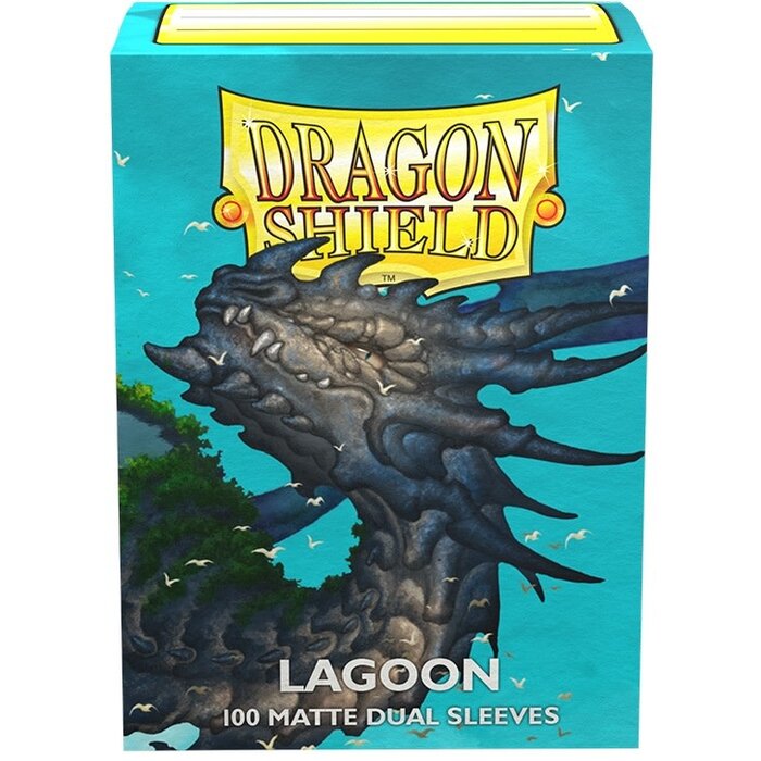 Arcane Tinmen Sleeves - 63x88mm - Dragon Shield - 100/pk - Dual Matte - Lagoon