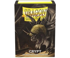 Arcane Tinmen Sleeves - 63x88mm - Dragon Shield - 100/pk - Dual Matte - Crypt