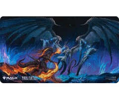 Ultra Pro Playmat - MTG Final Fantasy - Holofoil - Bahamut and Ifrit