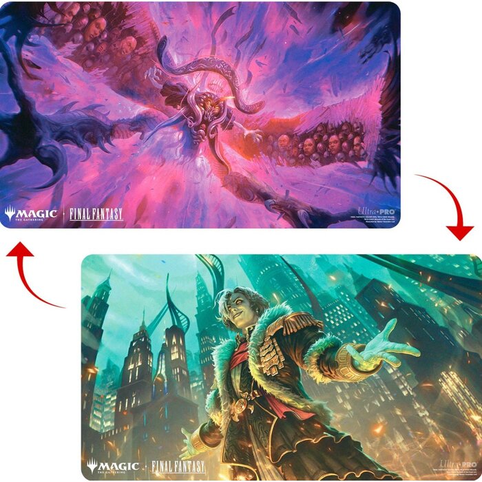 Ultra Pro Playmat - MTG Final Fantasy - Double-Sided - Emet-Selch, Unsundered / Hades, Sorcerer of Eld