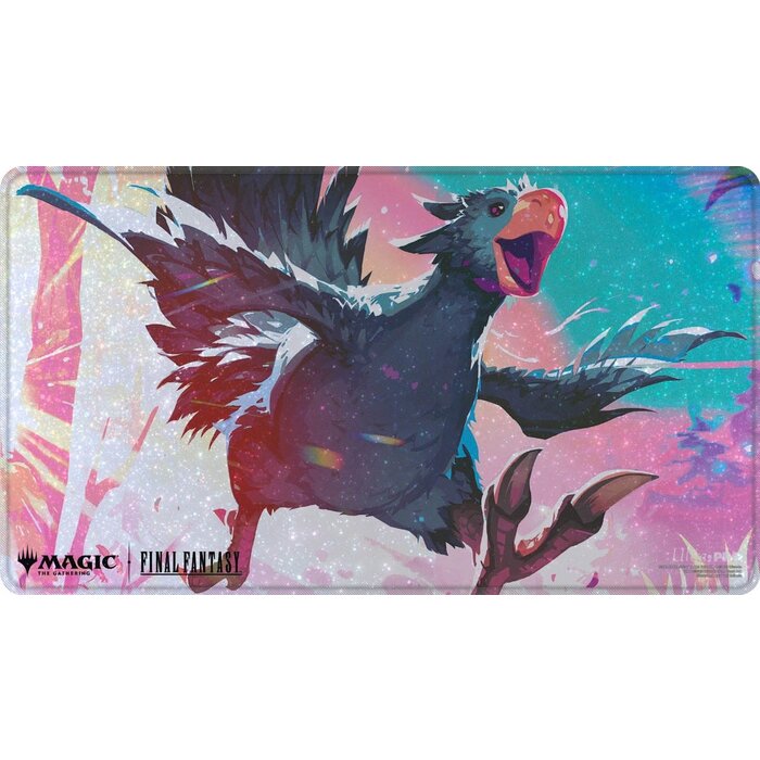 Ultra Pro Playmat - MTG Final Fantasy - Holofoil - Traveling Chocobo (Black)