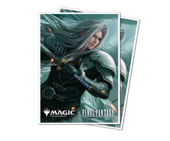Ultra Pro Sleeves - 66x91mm - Ultra Pro Apex - 105/pk - MTG Final Fantasy - Sephiroth, Planet’s Heir