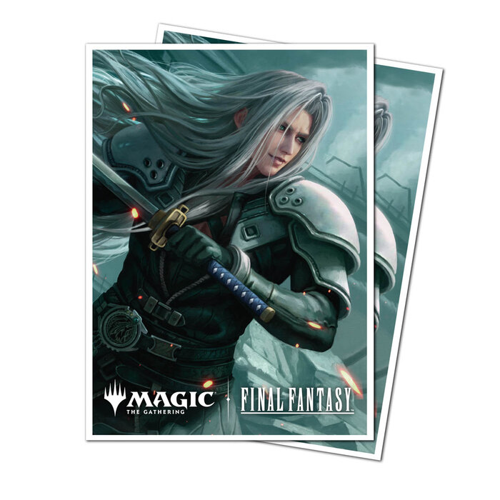 Ultra Pro Sleeves - 66x91mm - Ultra Pro Apex - 105/pk - MTG Final Fantasy - Sephiroth, Planet’s Heir
